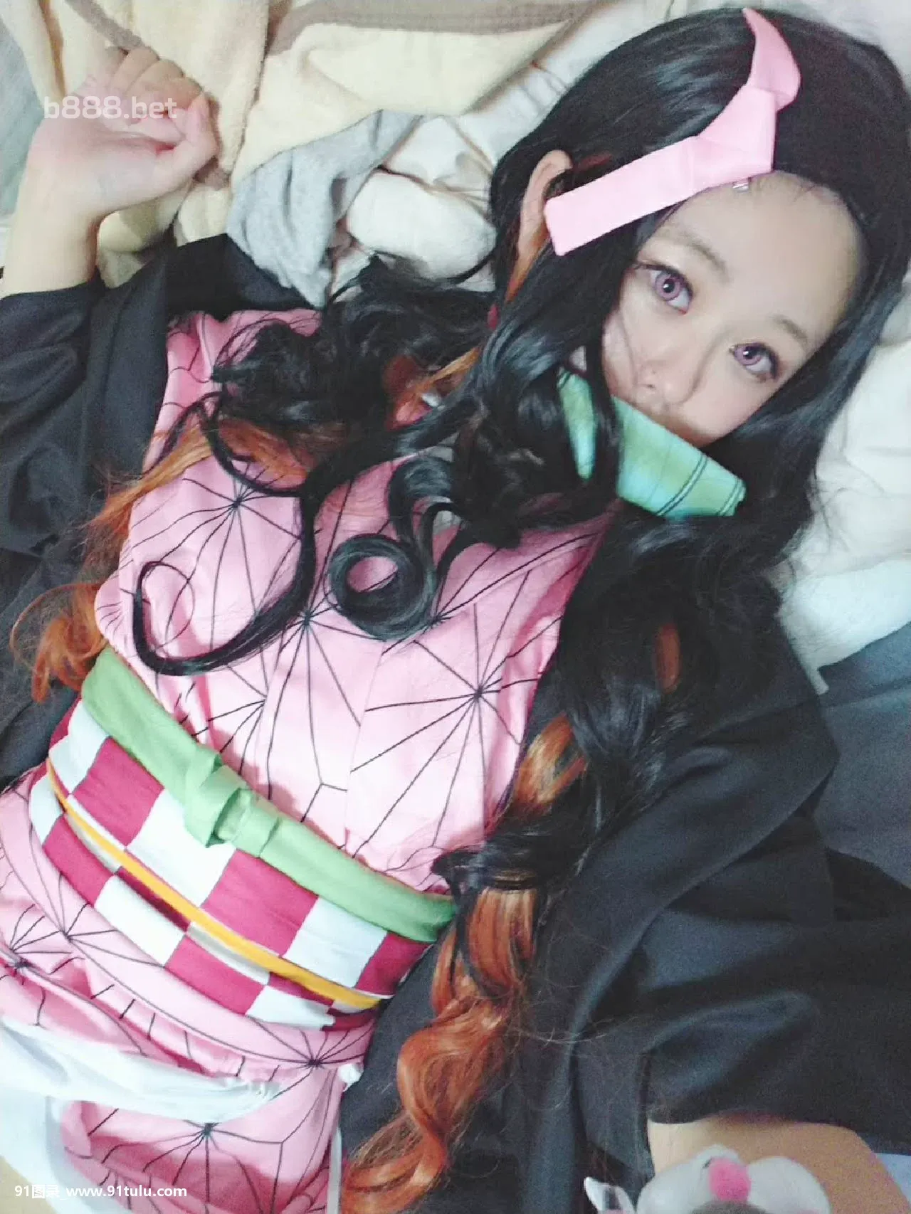 [梦唯 ] Nezuko Kamado Cosplay Selfies [85P][惡靈古堡4 mod 全裸]