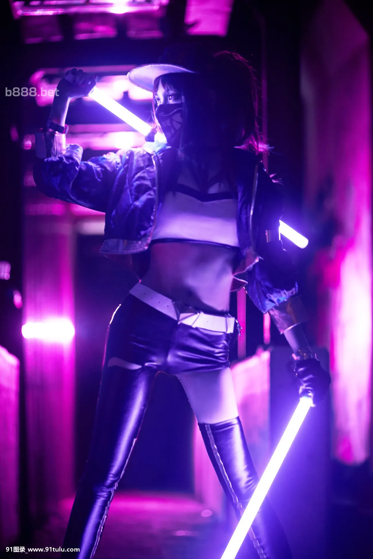 Cosplay [Silver＊Here] + Fate + カーマ + League of Legends Akali [19P][動画 から 写真 iphone]